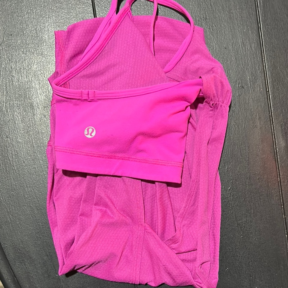 lululemon athletica Pink Tank Top